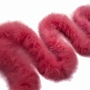 Puede incluir: Una larga hebra de boa de plumas rosa. La boa es suave y esponjosa y es perfecta para a&ntilde;adir un toque de glamour a cualquier atuendo.
