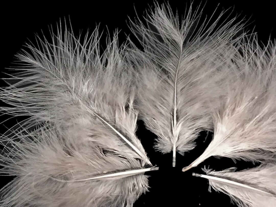 Marabou Feathers - Bulk Pack (300 pcs.)