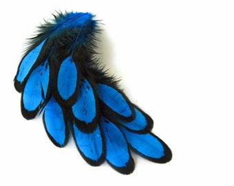 Olive Green Whiting Farms Laced Hen Saddle Feathers Fly Tying Craft 1 Dozen Olive Green Whiting Farms Laced Hen Saddle Feathers Fly Tying Craft 1 Dozen