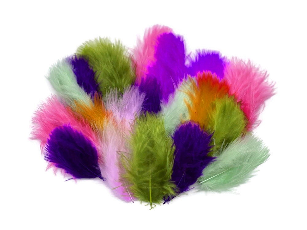 Pack Plumas Marabú Colores Surtidos 200 Uds. | Dimoba Suministros