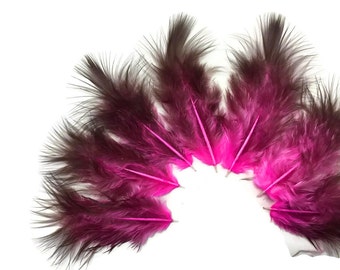 3-6 Inch Light Pink Marabou Feathers. 10 Very Soft Fluffy Pale Colored Bird  Plumes F/ Making Feather Boas A/ Fancy Fans. Goose Accessories 