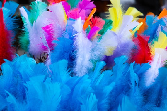 Turkey Marabou Dyed Candy Pink Feathers | Buy Craft Feathers