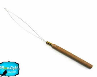 Bamboo Loop Pulling Needle Feather For Feather Hair Extension : 762