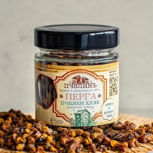 Raw Bee Bread (Perga) Superfood – Organic Fermented Bee Pollen Supplement