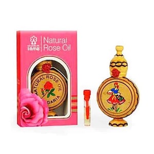 Pure Bulgarian Rose Oil – Rosa Damascena Gift