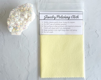 Jewelry Polishing Cloth - Removes Tarnish