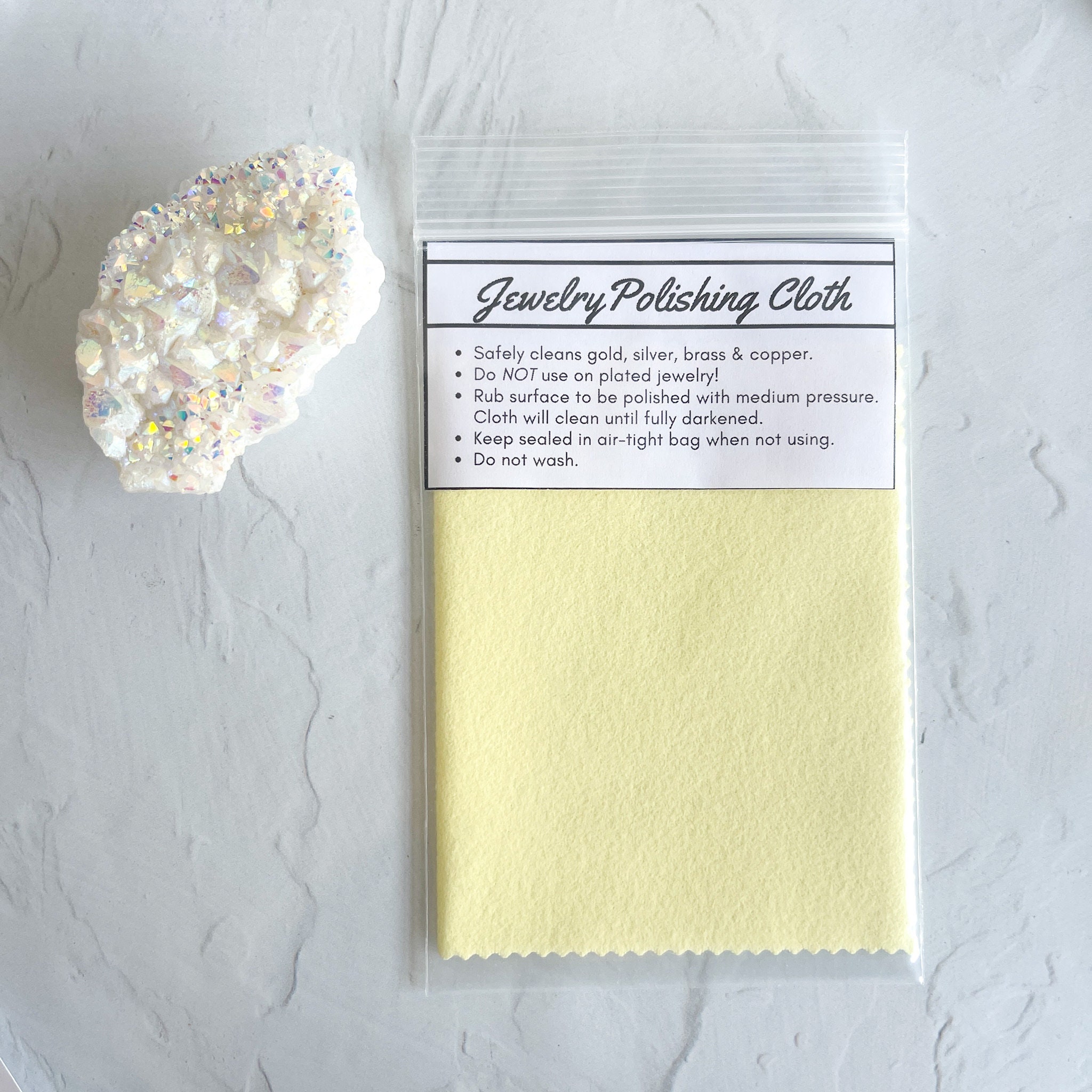 Jewelry Polishing Cloth Removes Tarnish Etsy