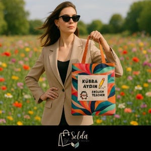 Bolsa de mano personalizada: pintada a mano y con diseño personalizado
