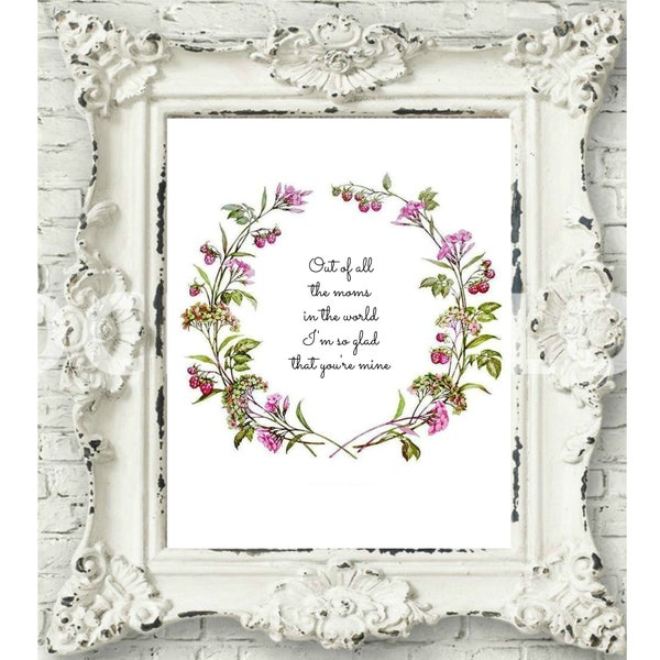 Beautiful Mom Quote - Printable