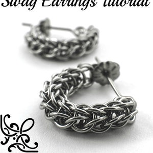 Swag Full Persian Chainmaille Earring Tutorial pdf