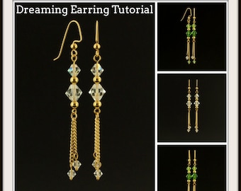 Tutoriel sur les boucles d'oreilles pendantes Dreaming