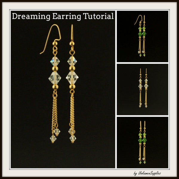 Dreaming Dangle Earring Tutorial