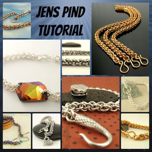 Jens Pind Chainmaille Bracelet Tutorial - Fun Beginner Jewelry