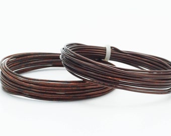 Antique Copper Colored Artistic Wire - Highlights Just Like Real Oxidized Copper - You Pick Gauge 12, 14, 16 - 100% Guarantee