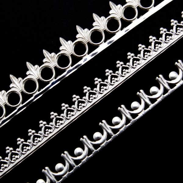 Sterling Silber Kronen-Galeriedraht - Made in den USA