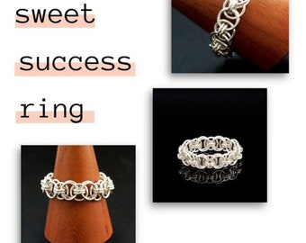 Sweet Success Ring Tutorial - Also Called Helm and Parallel Chain