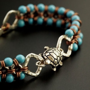 Tutorial Morgance Bracelet - Beaded Japanese 8 into 1 Beginner Chainmaille Skill Level