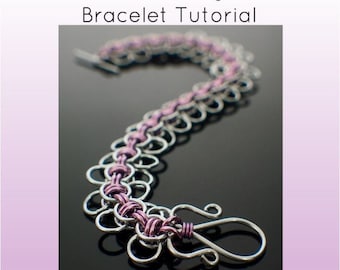 Tutoriel PDF sur le bracelet Chainmaille, ailes celtiques