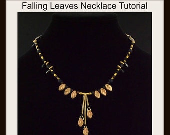 Falling Leaves Necklace Tutorial