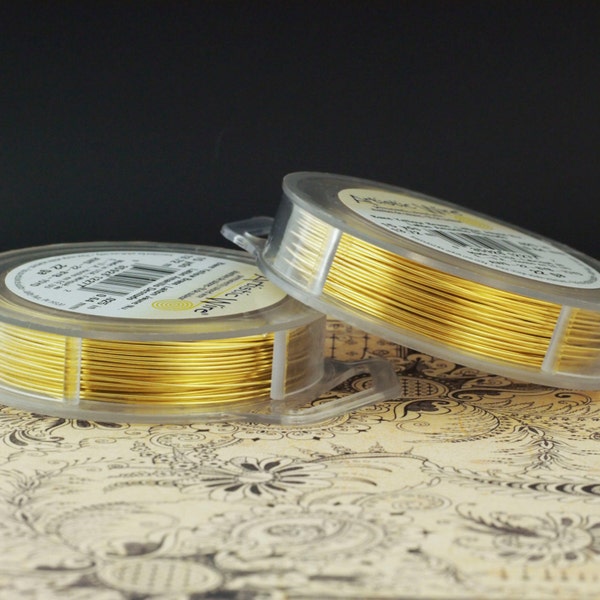 Clearance Bare Yellow Brass Artistic Wire - Solid Metal - You Pick Gauge 18, 24 – 100% Guarantee