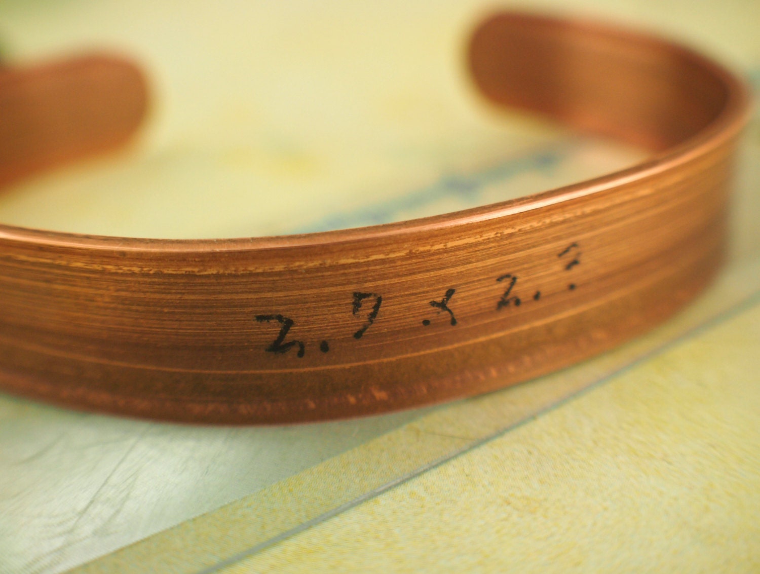 Solid Raw Copper Bracelet Blank With FINISHED Ends 12mm Etsy