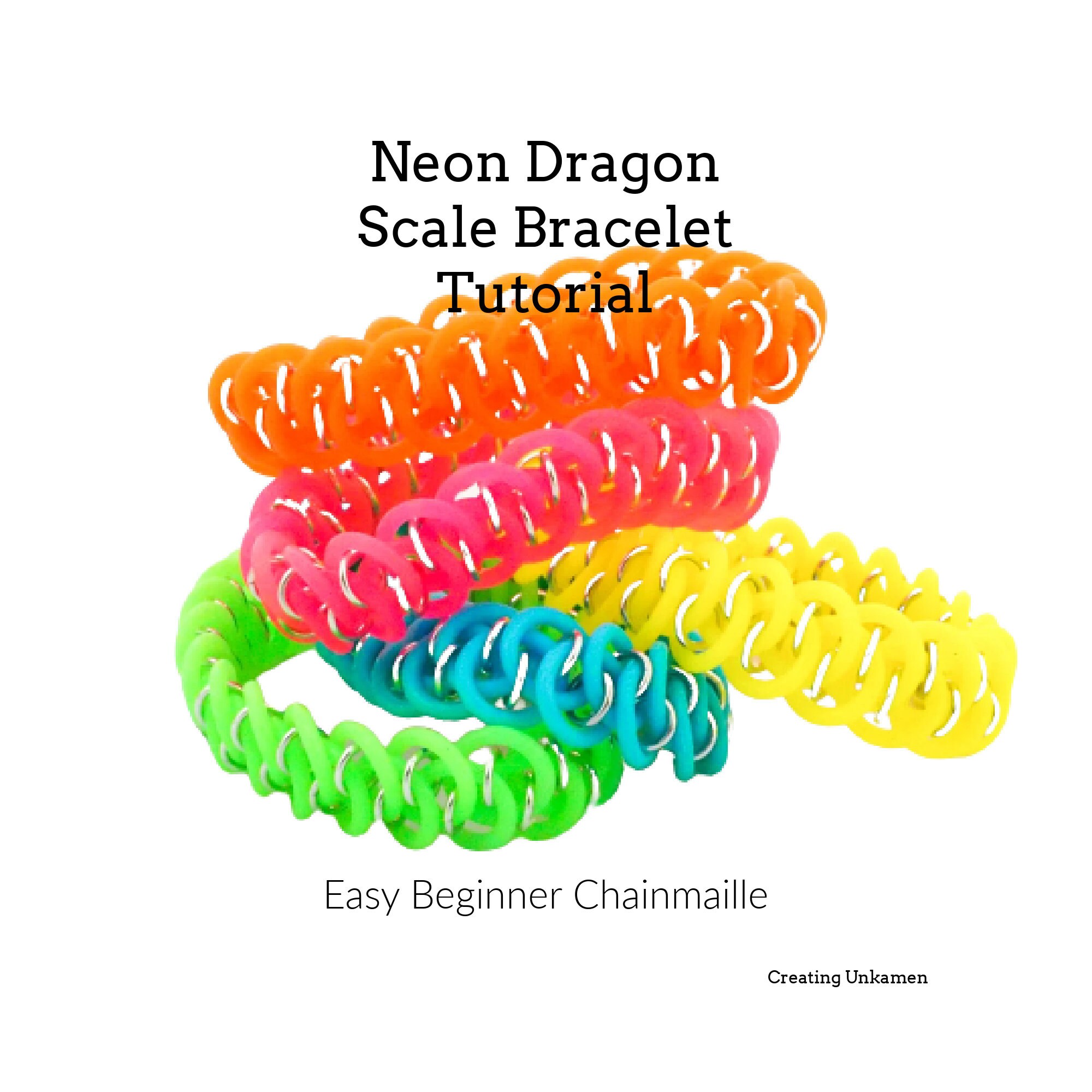 Rainbow Loom Dragon Scale Bracelet - LoomaHat.com
