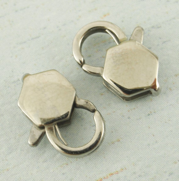 GL637 10 or 50 pcs BULK Gold Swivel Lobster Claw Clasp US Seller