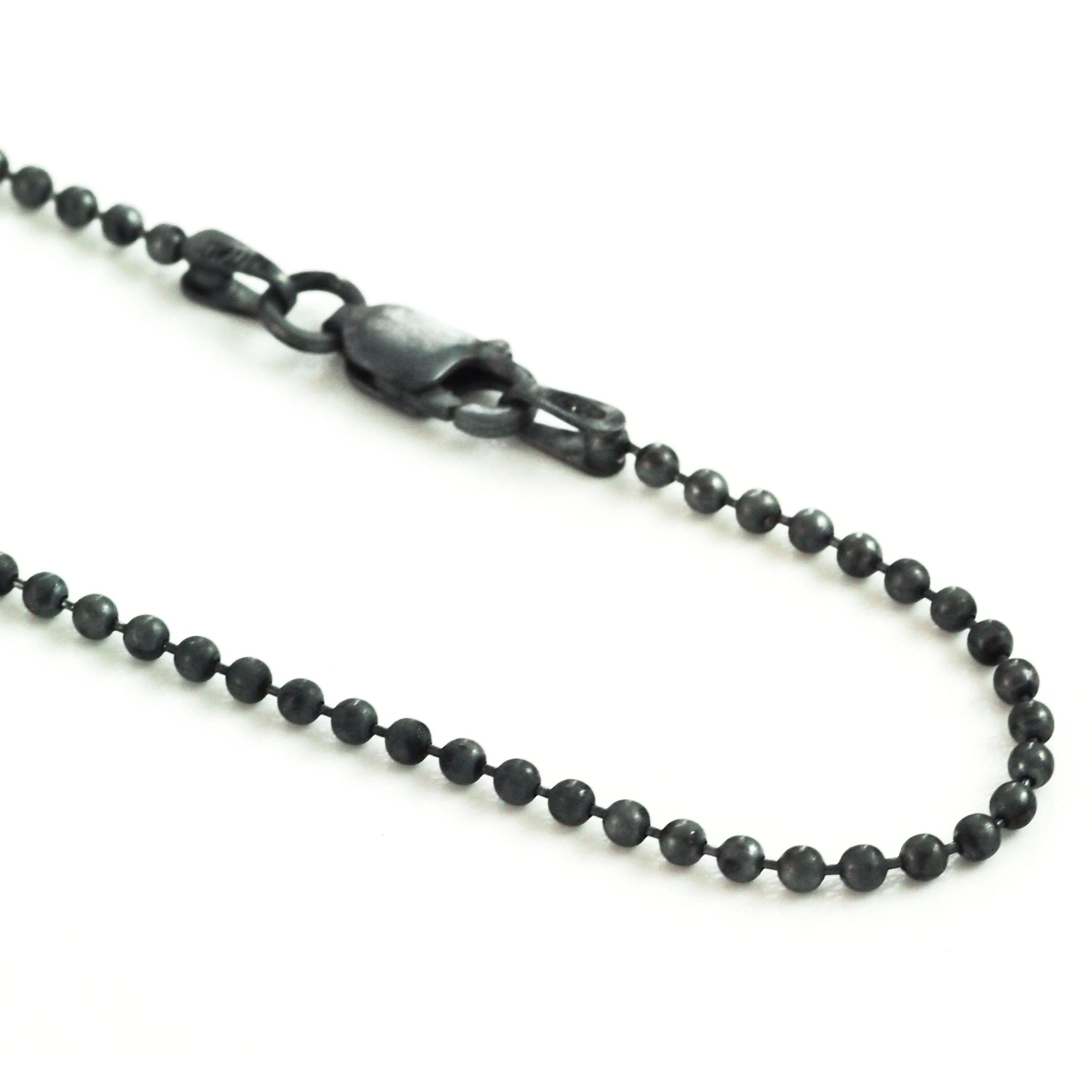 Sterling Silver Bead Chain 2mm by the Foot or Finished in Etsy