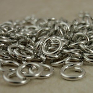 Sterling silver jump hotsell rings for chainmail