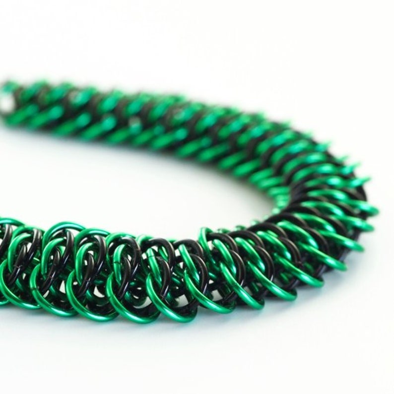 Tutorial Chainmaille Bracelet Viperscale Advanced Jewelry Making - Etsy