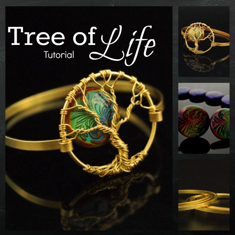 Tree of Life Bangle Tutorial - 19 Page Instant Download - Detailed ...