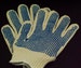 Metal Working Gloves With Vinyl Textured Dots - Set of 2 - Free Wire Sample Included - Perfect for Handling Heavy Wire - 100% Guarantee 