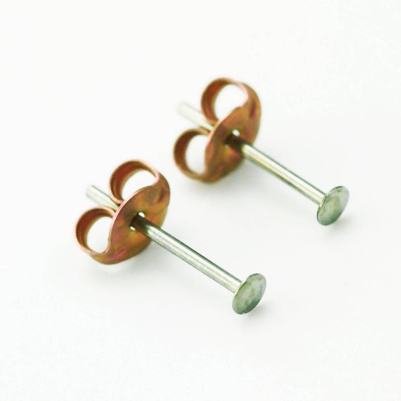 1 pair i-Dot 2mm Niobium Post Earrings in 21 Mix and Match Colors image 7