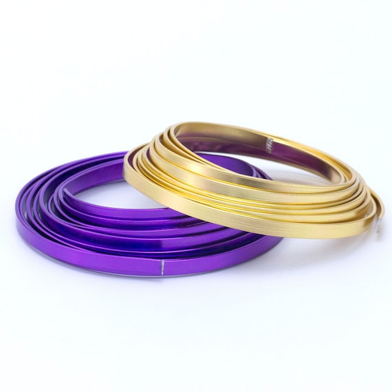 Colored best sale aluminum wire