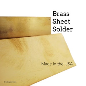 Brass Solder 1 Square Inch