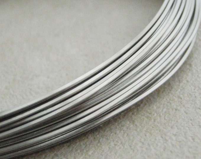 24 Gauge SQUARE Stainless Steel Wire 316L Top Shelf 32.8 Feet 10 Meters