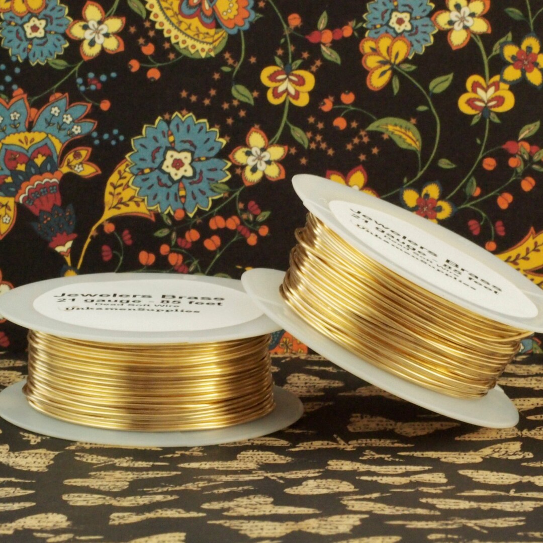 Jewelers Brass Wire Round, Square and Twisted Square You Pick 6, 12, 14