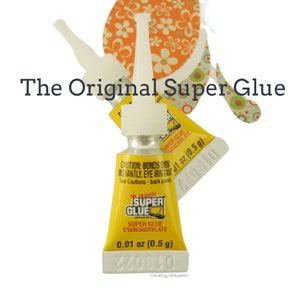 The Original Super Glue - TWEE tubes voor eenmalig gebruik - elk 0,01 ounce