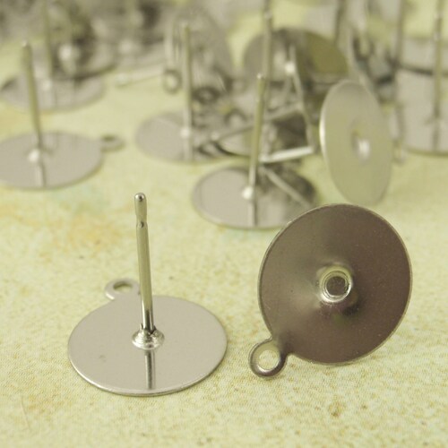 20 Pairs Surgical Stainless Steel Earring Posts KIT 1.5mm Etsy
