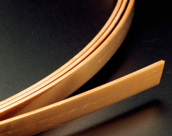 Alambre de cobre plano ancho - Por metro - Sólido, en bruto, para pulseras, proyectos de cocina y baño. 1/2", 1", 1 1/2", 2", 4" - 100% de garantía.