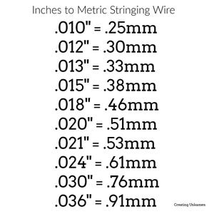 Beadalon Bead Stringing Wire - Gold Color - 6 Sizes Available - 100% Guarantee image 4