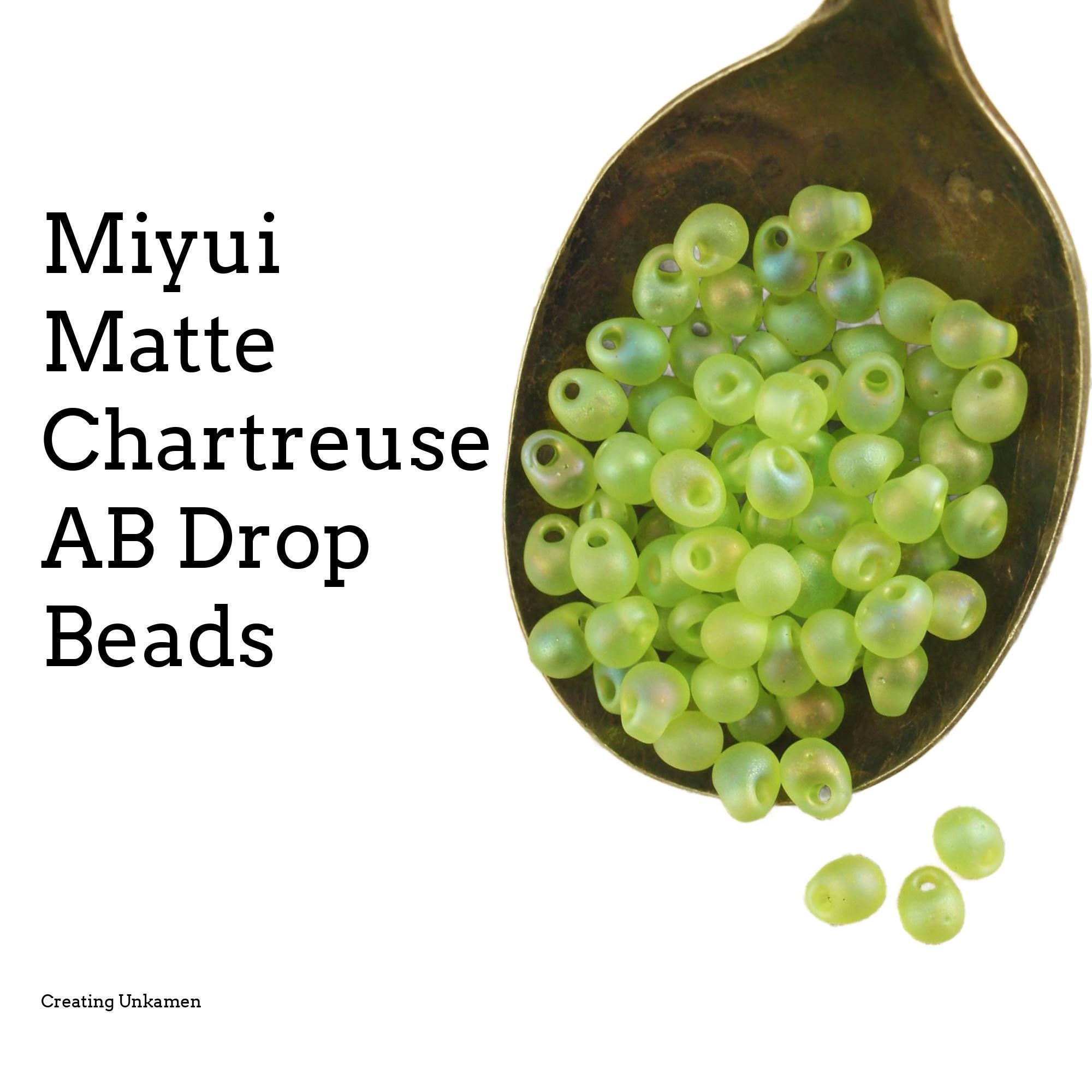 6-143FR, Miyuki 20g Matte Chartreuse AB 6-143FR, Miyuki 20g Matte Chartreuse AB