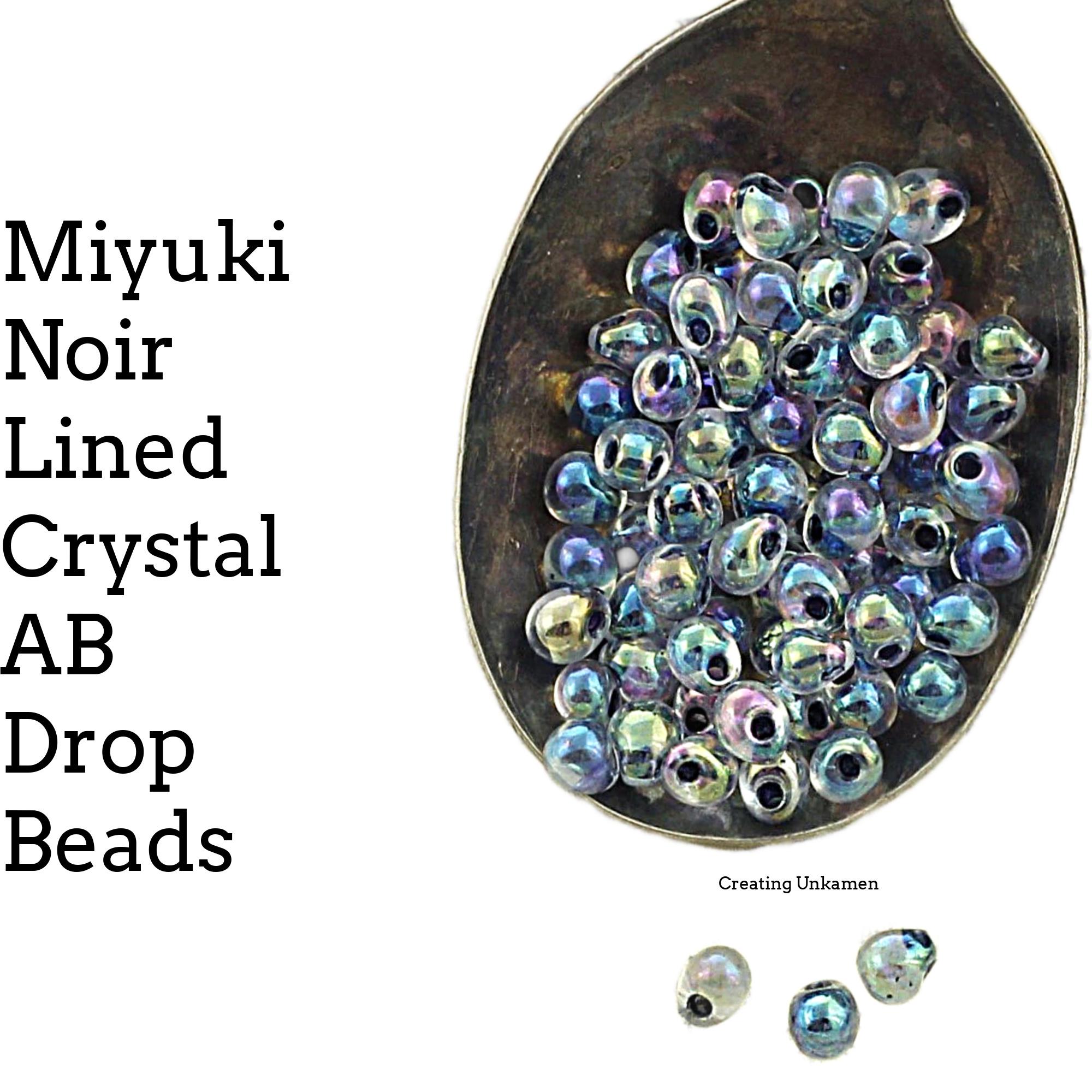 11-361, Miyuki 22g Yellow Lined Aqua AB 11-361, Miyuki 22g Yellow Lined Aqua AB