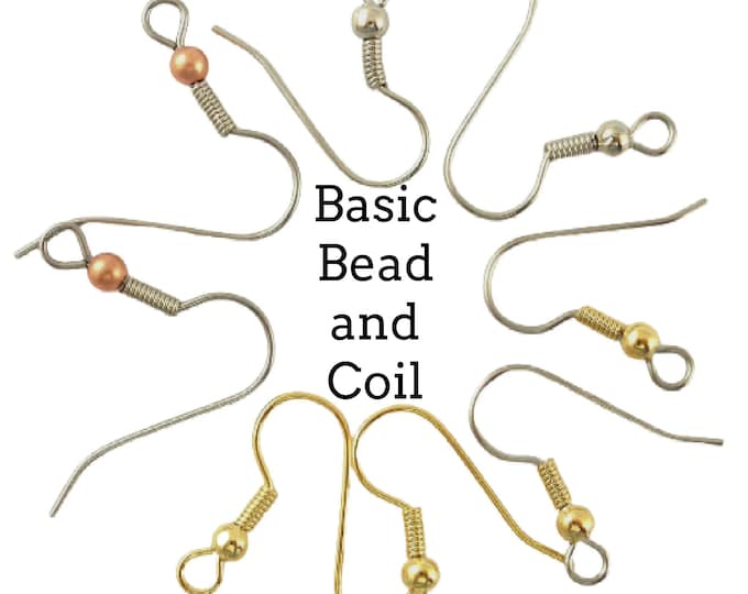 Ear Wires, Posts & Backs