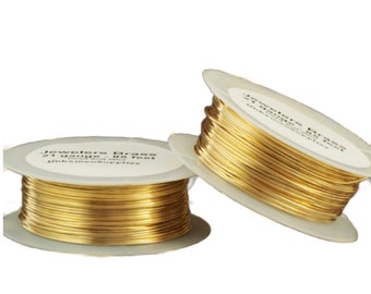 Jewelers Brass Wire Round, Square and Twisted Square You Pick