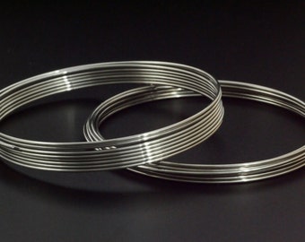 Best Bangle Memory Wire - Heavy Duty 19 gauge in Stainless Steel