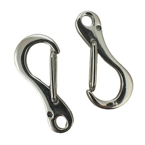 Stainless Steel Triggerless Clip Lobster Clasp - 21mm X 10mm - Sturdy and Shiny - Best Commercially Made - 100% Guarantee