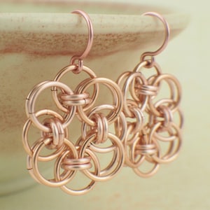 Roses Of Success Earring Tutorial - Eyecatching Chainmaille Jewelry - Expert PDF