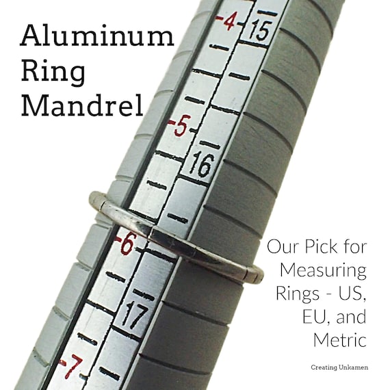 Mandrino Misura Anelli UK Calibro Per Dita Kit Utensili Per - Foto 11