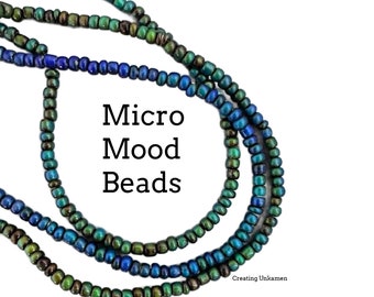 20 Micro Mood Beads - Small 3mm - 100% Guarantee